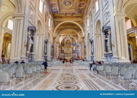 Interno Basilica San Giovanni Laterano