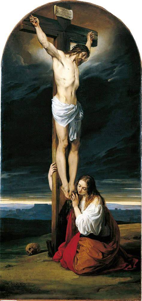 Francesco Hayez Crocifisso Maddalena