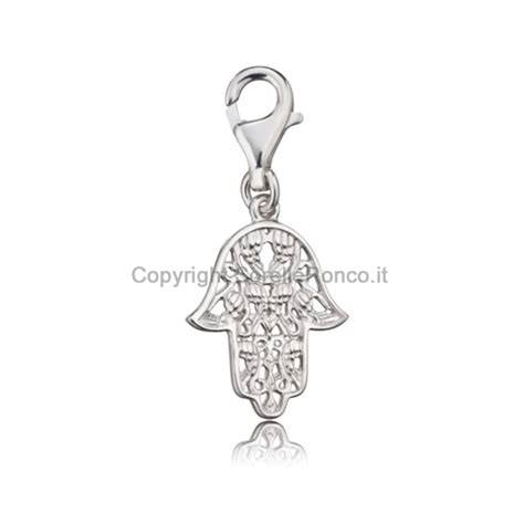 pendente Mano di Fatima in argento