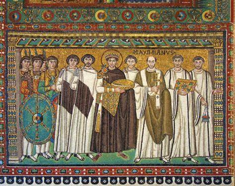 mosaico San Vitale altare tovaglia