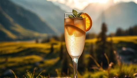 interno club alpino con cocktail