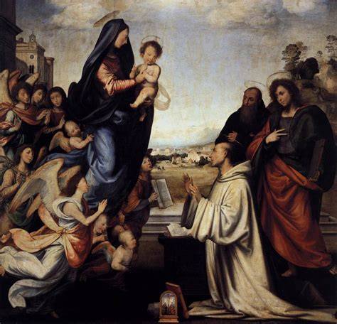 Apparizione della Vergine a San Bernardo