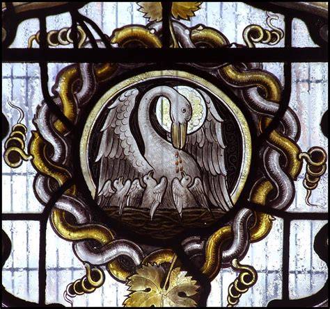Pellicano medievale simbolo di Cristo