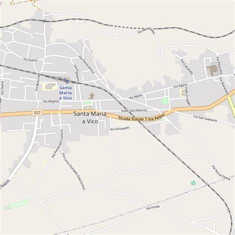 mappa caffè Santa Maria a Vico