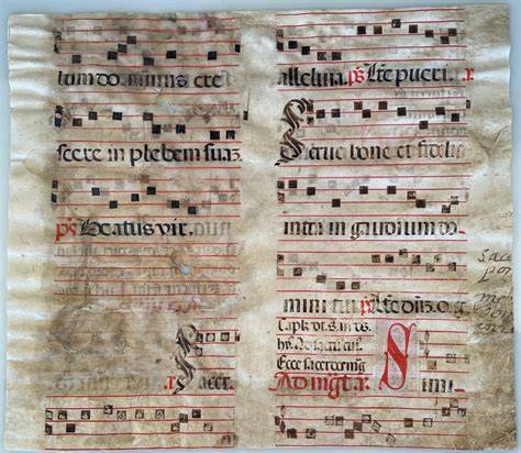 Graduale medievale iniziale Resurrexi Cristo