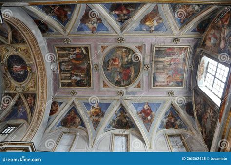 Abside affrescata chiesa Montelupone