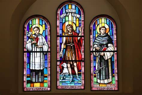 Vetrate della cripta dell’Immacolata