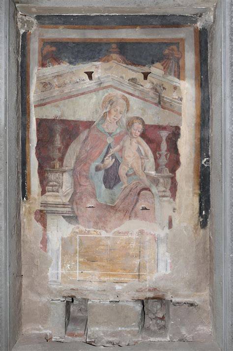 Affresco Madonna del Barcaiolo