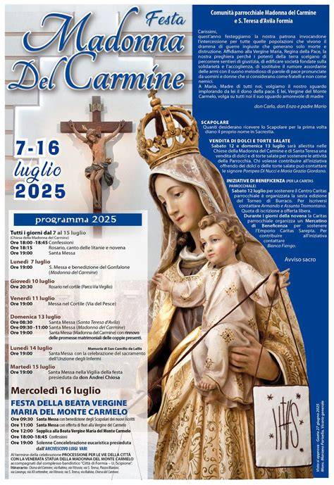 Processione Madonna del Carmine Gallipoli
