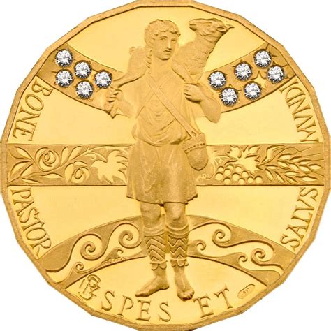Medaglia Buon Pastore in oro