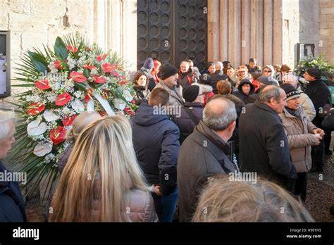 Duomo di Trento durante funerali Antonio Megalizzi