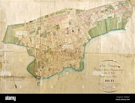 Catasto Gregoriano mappa particellare
