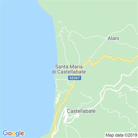 mappa di Santa Maria di Castellabate e Cilento