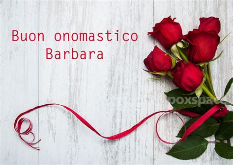 GIF animata Buon Onomastico Barbara