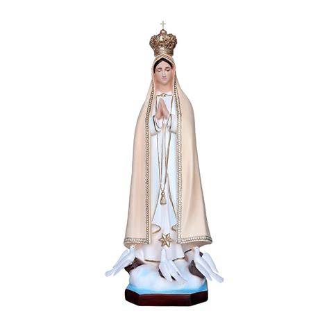 Statua Madonna di Fatima con rosario