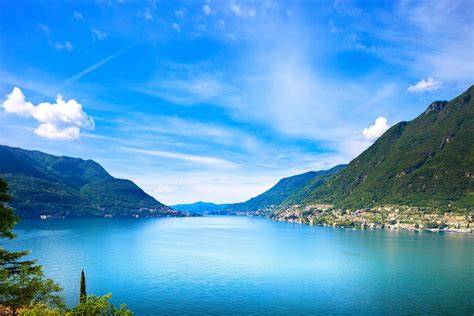 Panorama del Lago di Como dal Monte Gordola