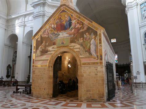Porziuncola nella Basilica di Santa Maria degli Angeli