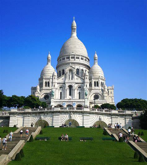 Basilica Sacré-Cœur Montmartre facciata