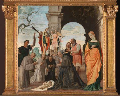 Adorazione di Bramantino Pinacoteca Ambrosiana