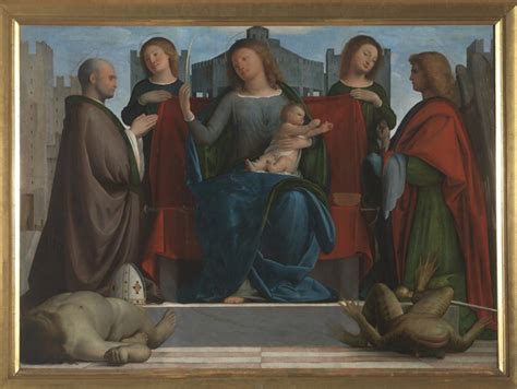 Madonna delle Torri Bramantino rospo