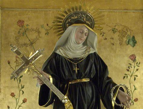 Spina sulla fronte di Santa Rita