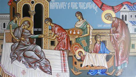 Icona della Natività di Maria