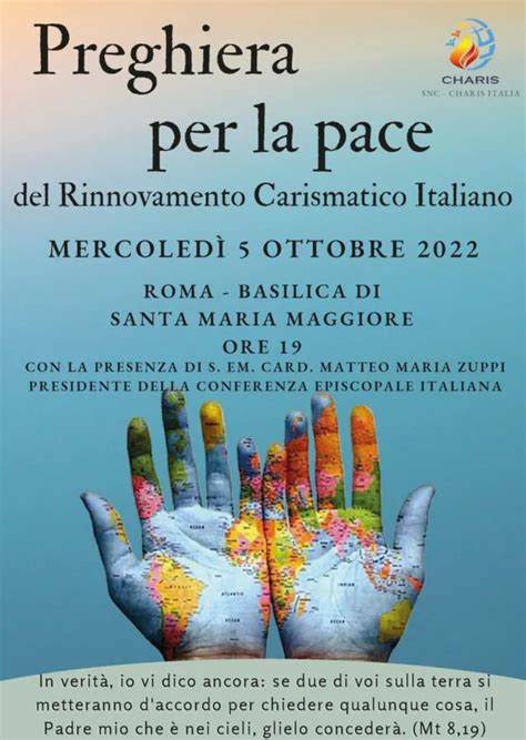 Gruppi di preghiera riuniti per la pace