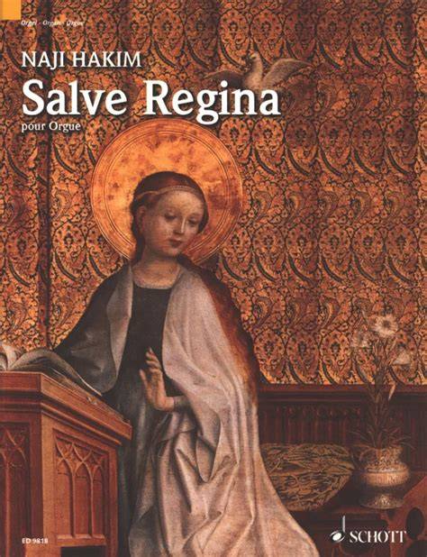 Naji Hakim Salve Regina manoscritto