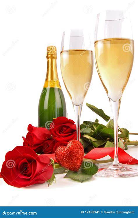 Champagne e rose rosse per Annaluisa